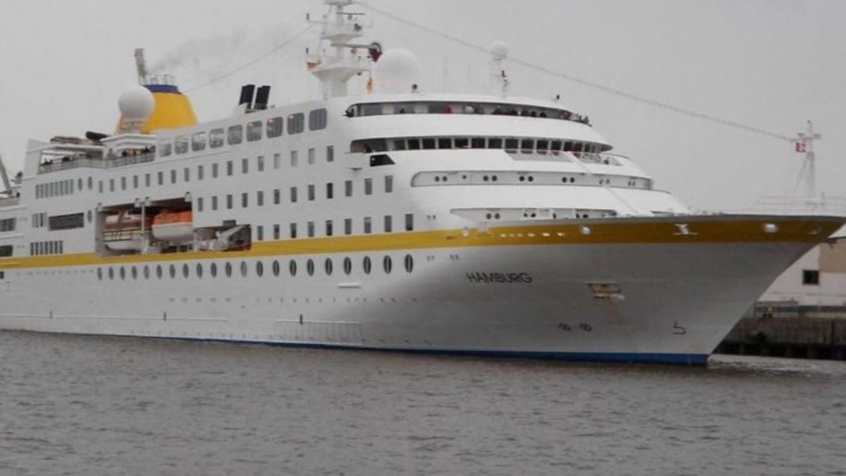 Crucero Hamburg proveniente de Cabo Verde