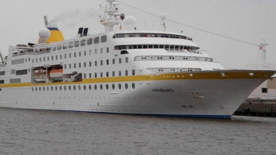 Crucero Hamburg proveniente de Cabo Verde