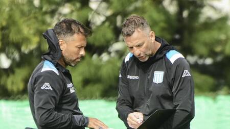 Juan Antonio Pizzi, DT de Racing, entrenamiento, fútbol argentino, NA