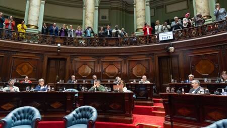Senado de Uruguay. Foto: Twitter / X @SenadoUy.