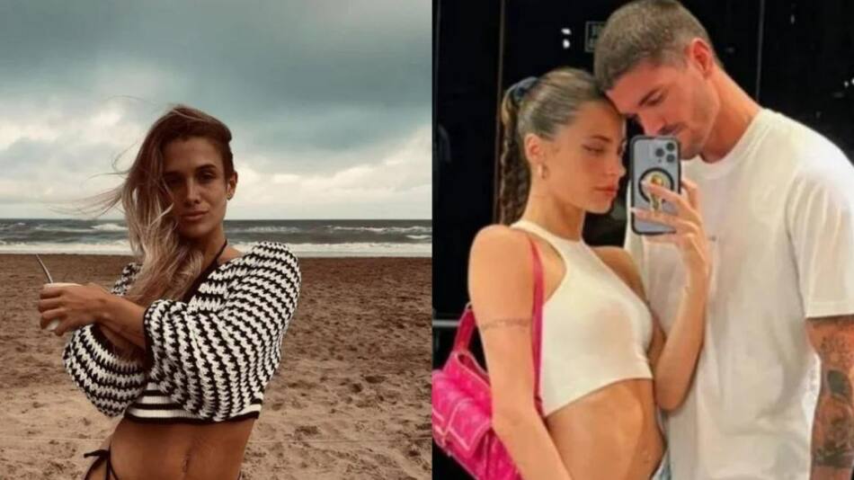 Camila Homs - Tini y Rodrigo de Paul. Foto: NA.