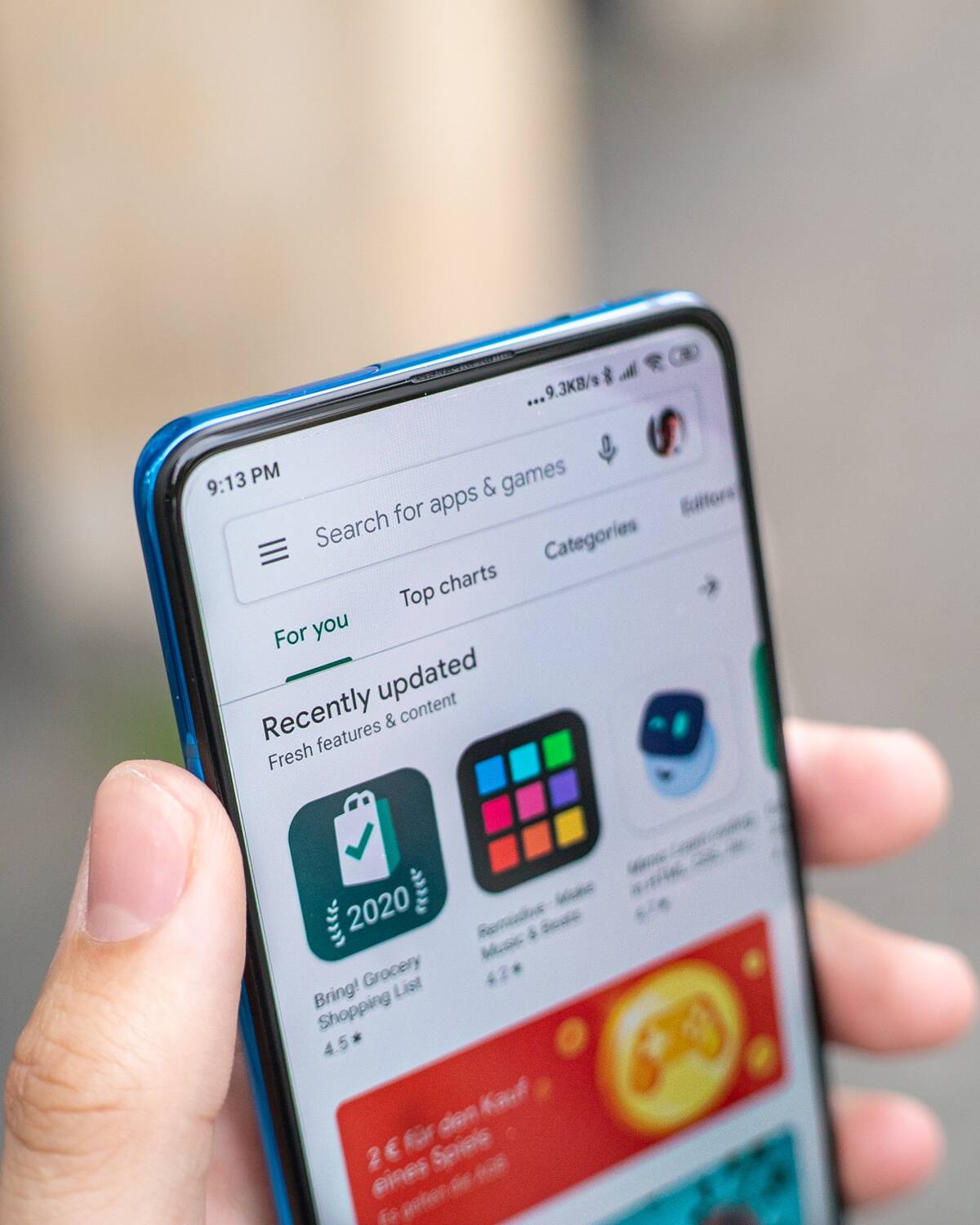 Novedades en Google Play. Foto: Unsplash