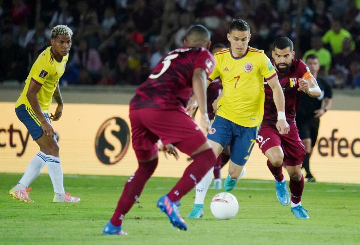 Venezuela vs Colombia, Eliminatorias, Mundial Qatar, REUTERS