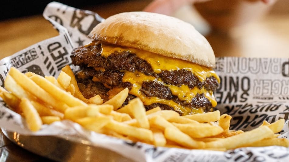 Hamburguesa de Big Pons.