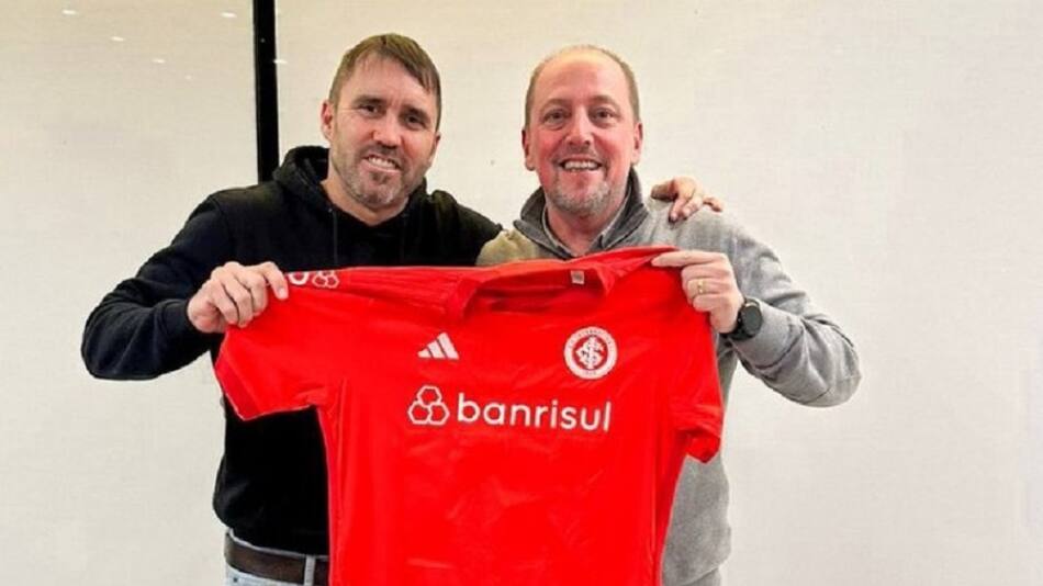 Coudet vuelve al Inter de Porto Alegre. Foto: NA.