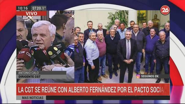 Caló y Viviani respaldaron el pacto social que busca Alberto Fernández: "No hay otra salida"