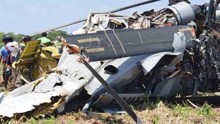 Caída fatal de un helicóptero en México.