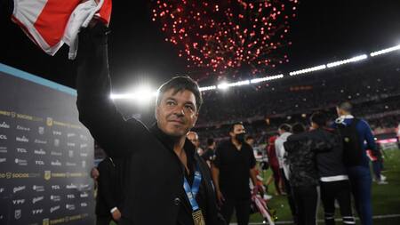 Marcelo Gallardo, técnico de River, NA