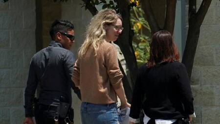 Elizabeth Holmes en la cárcel de Texas. Foto: REUTERS.