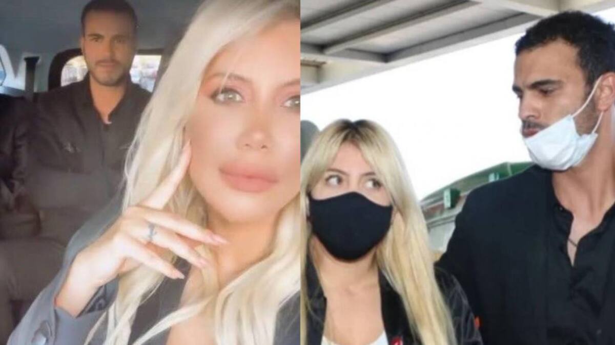 Wanda Nara y su guardaespaldas