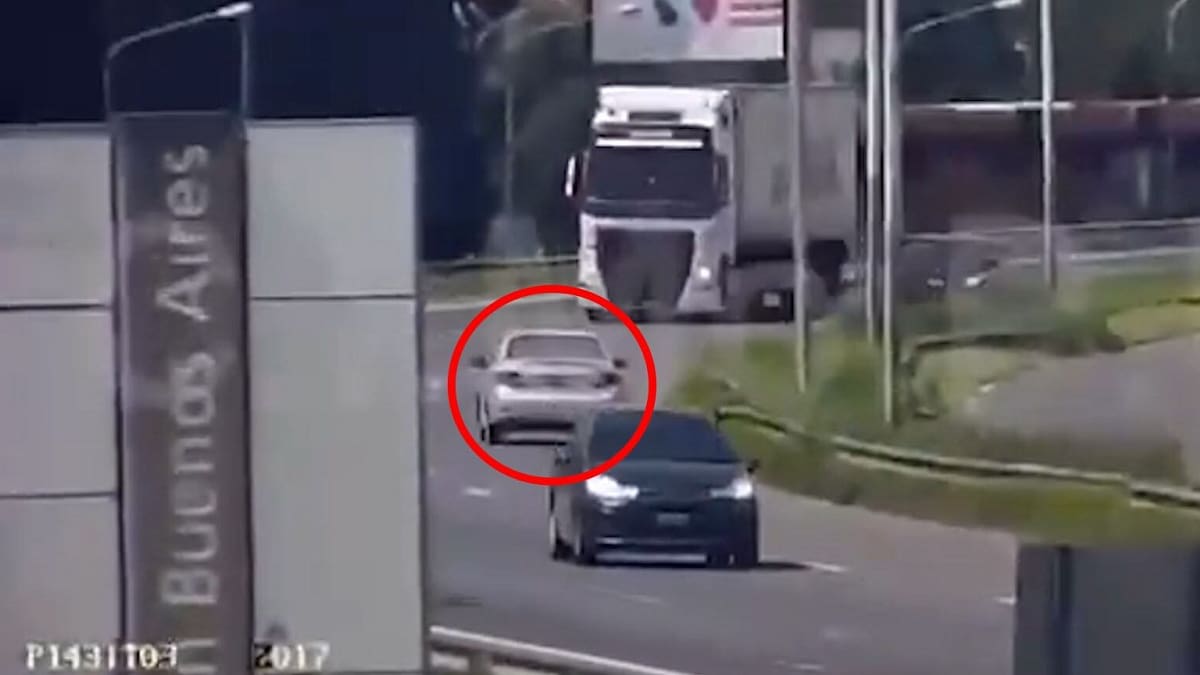 Una mujer manejó a contramano por la Panamericana durante seis kilómetros y causó pánico.