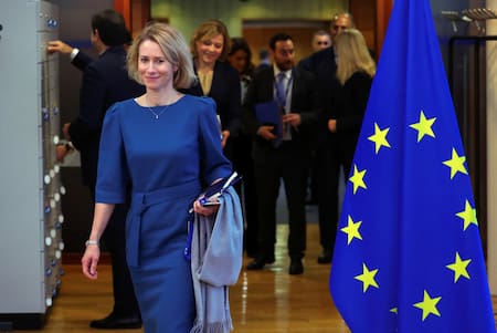 La alta representante de la UE para Asuntos Exteriores y de Seguridad, Kaja Kallas. Foto: Reuters.