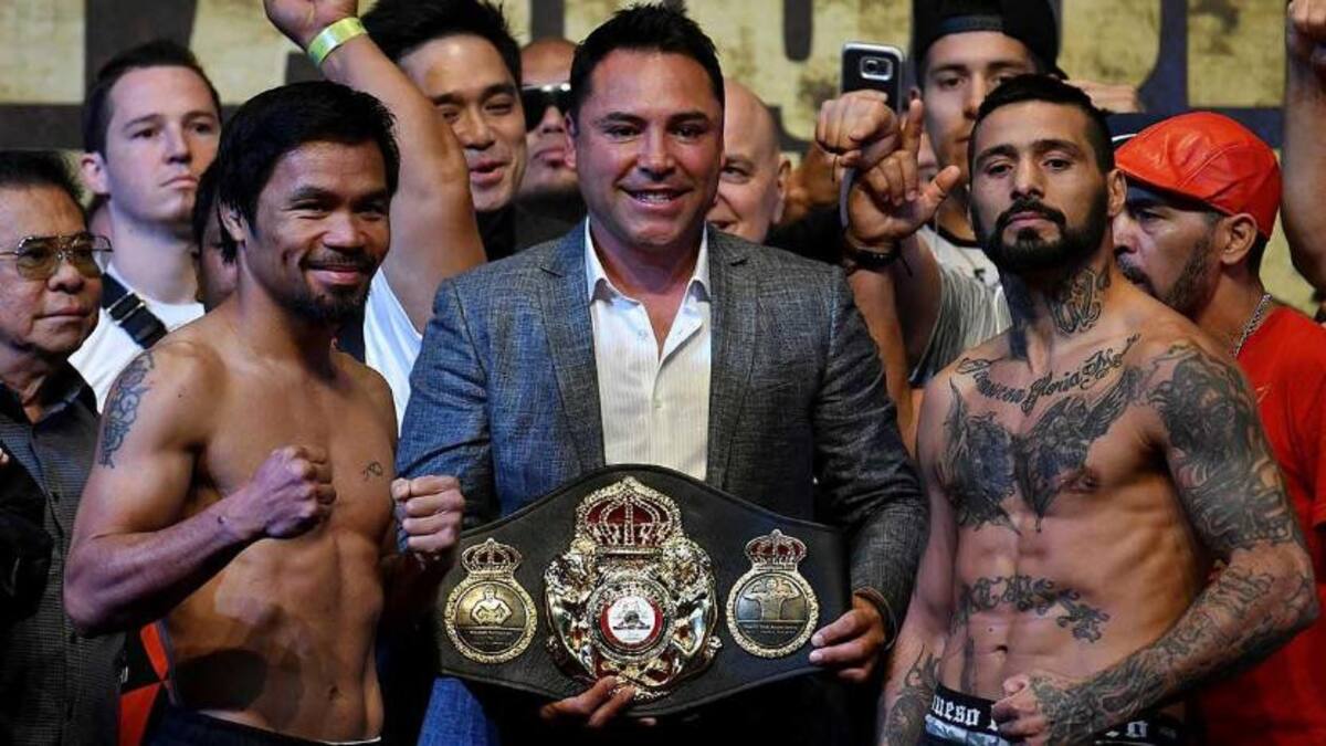 Matthysse vs. Pacquiao - Boxeo