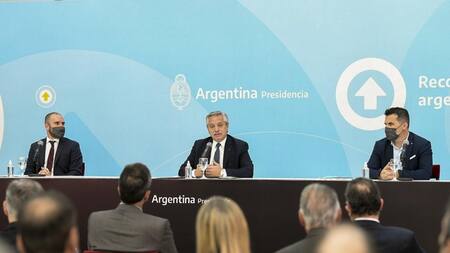 Alberto Fernández y Martín Guzmán, NA