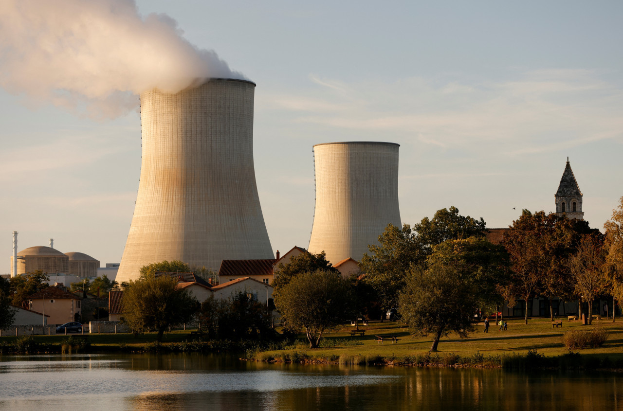 Planta nuclear. Foto: Reuters.