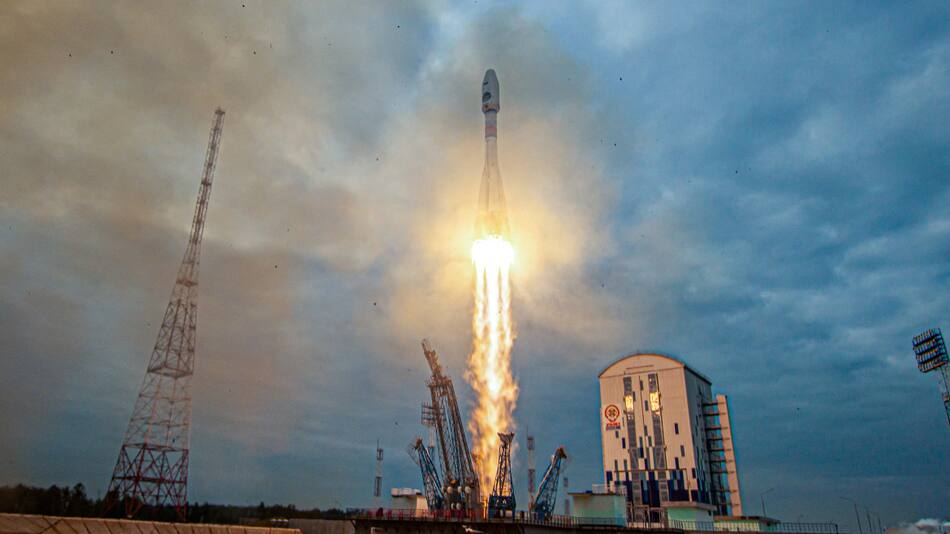 Viaje al espacio de Luna-25. Foto: Reuters.