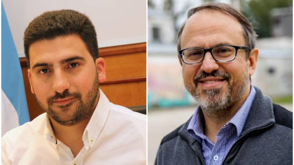 Ramiro Egüen, de 25 de Mayo, y Diego Valenzuela, de Tres de Febrero. Foto: redacción Canal26.com
