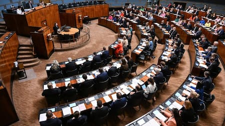 Aprobación del Parlamento para el ingreso de Finlandia a la OTAN. Foto: EFE.