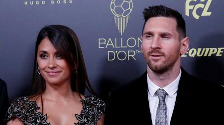 Lionel Messi y su mujer Antonela Roccuzzo, REUTERS