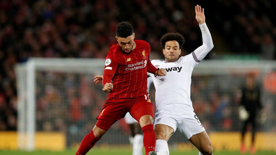 Premier League, Liverpool vs. West Ham, Reuters