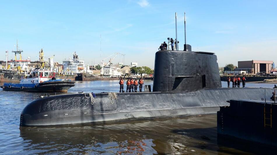 Submarino Ara San Juan desaparecido en Atlántico Sur - Reuters
