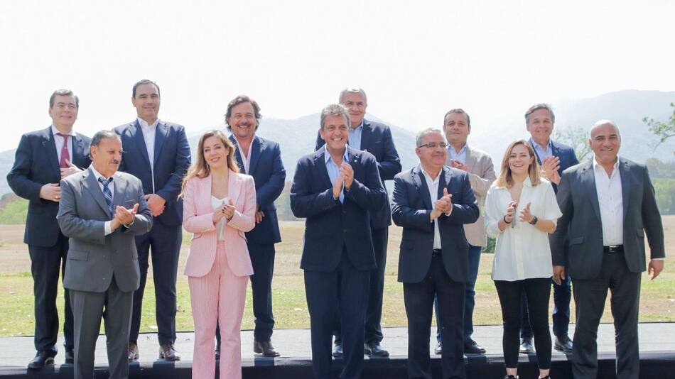 Massa en el Norte Grande. Foto: Presidencia de la Nación.