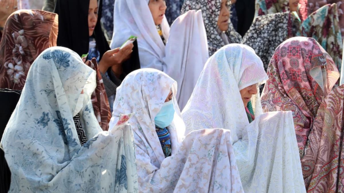 Uso de hiyab en Irán. Foto: EFE