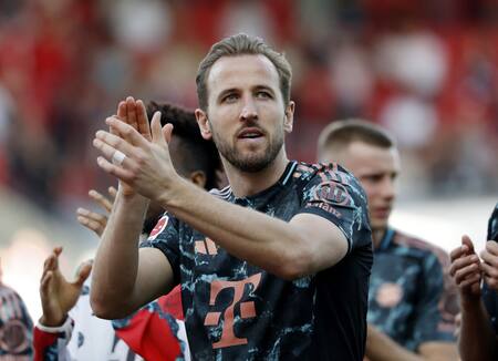 Harry Kane, campeón de la Bundesliga. Foto: Reuters/Heiko Becker