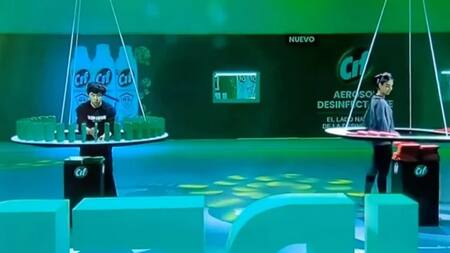 Seres queridos de los participantes de Gran Hermano en la prueba de líder. Foto: NA.