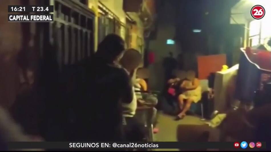 Fiesta clandestina, coronavirus en Argentina, Canal 26