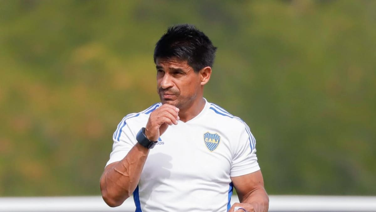 Hugo Ibarra, DT de Boca, NA