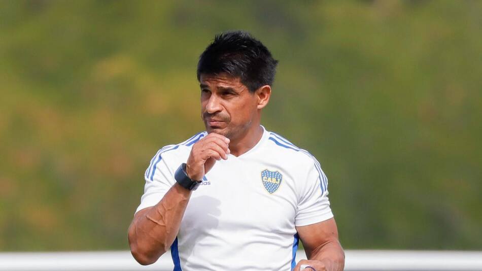 Hugo Ibarra, DT de Boca, NA