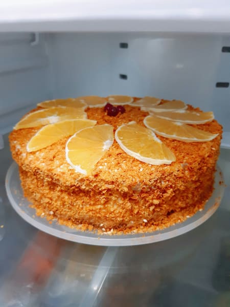 Bizcochuelo de naranja. Fuente: Unsplash