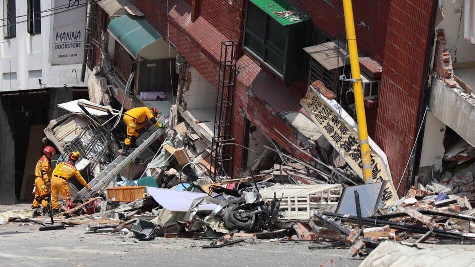 Terremoto en Taiwán. 2 de abril de 2024. EFE