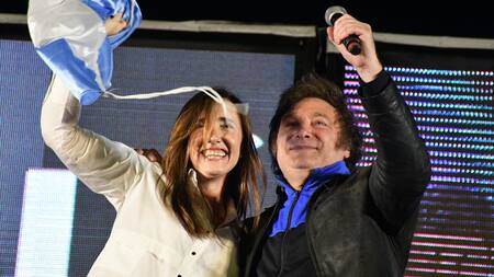 Cierre de campaña de Javier Milei en Córdoba. Foto: Télam