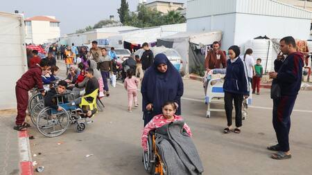 Preocupación por la salud de los niños en la Franja de Gaza. Foto: Reuters