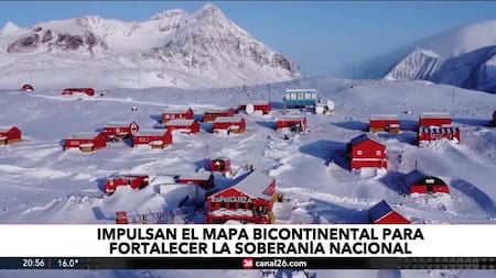 Impulsan el mapa bicontinental para fortalecer la soberanía nacional.