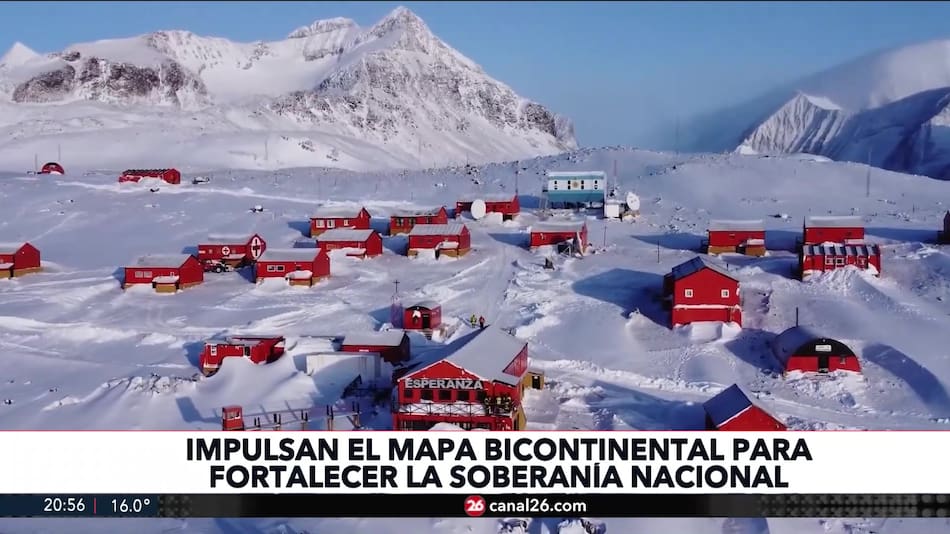 Impulsan el mapa bicontinental para fortalecer la soberanía nacional.