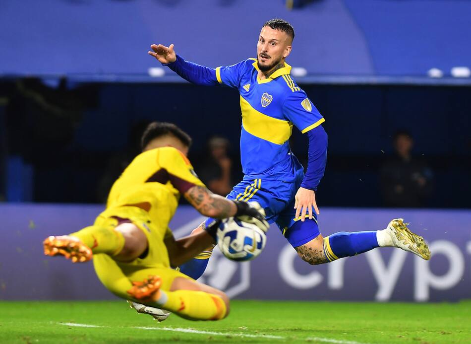 Boca Juniors vs Colo Colo. Foto: Télam.