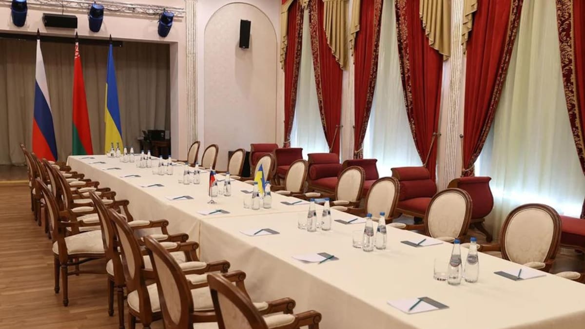 Conflicto entre Rusia y Ucrania, mesa de negociaciones, Reuters