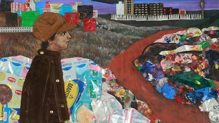 Juanito Laguna, obra de Antonio Berni