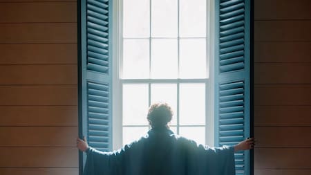 Claire Fraser sobrevivió al disparo. Foto: Starz