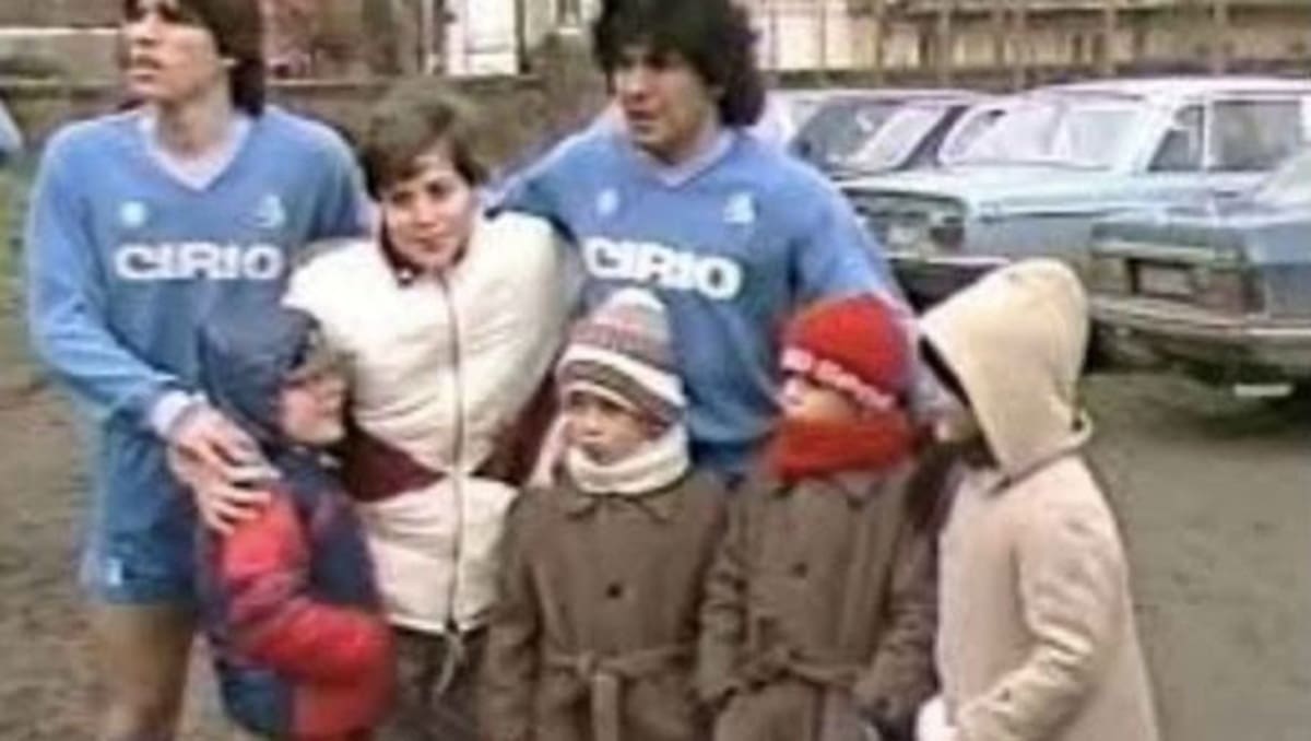 Pietro Puzone jugó con Diego Maradona en Napoli