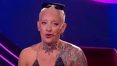 Furia visitó la Noche de los Ex. Foto: Captura de video.