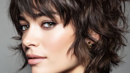 Corte de pelo Shaggy corto.