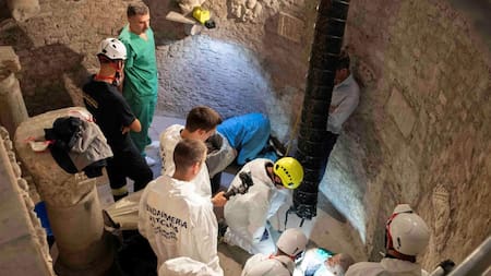 Búsqueda de Emanuela Orlandi en el Vaticano, REUTERS