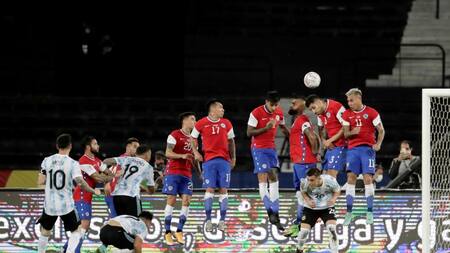 Chile vs argentina, Copa América, NA