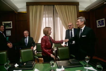 Rosatti se reunió con jueces de Casación y del fuero penal económico