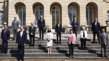 Reunión de Ministros de Finanzas del G7, organizada este sábado en Londres, EFE