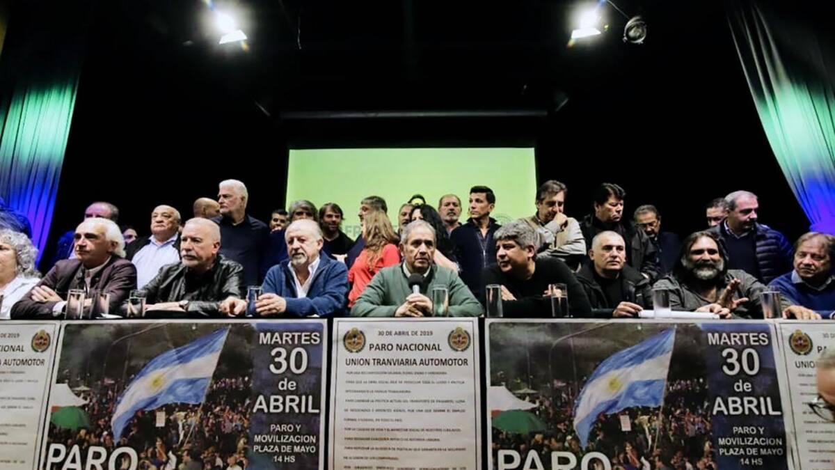 Gremios ratificaron paro y movilización para el 30 de abril, NA